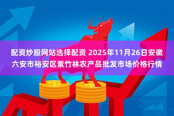配资炒股网站选择配资 2025年11月26日安徽六安市裕安区紫竹林农产品批发市场价格行情